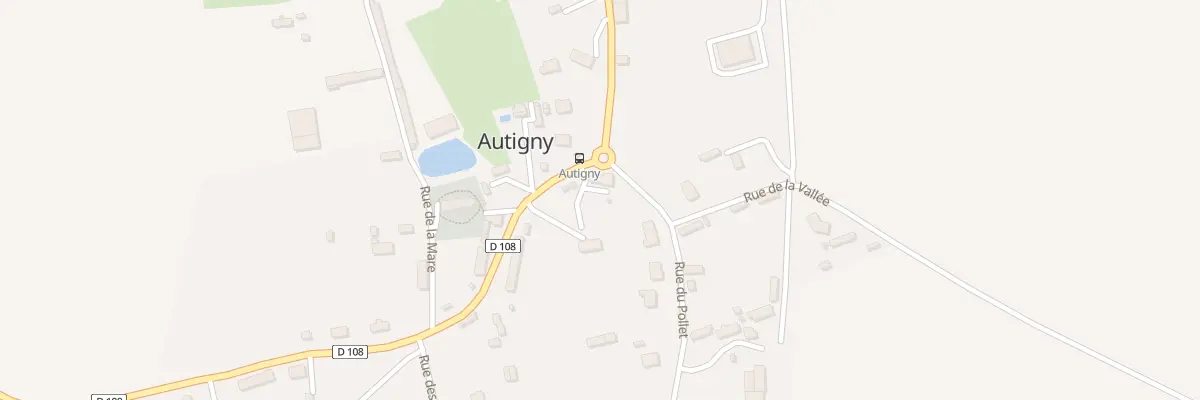 Plan du 5 Rue Saint Fiacre à Autigny