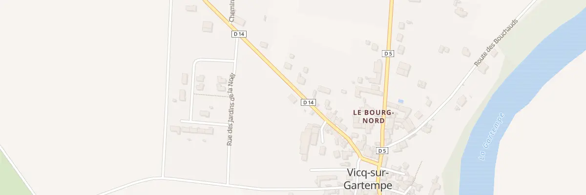 Plan du 15 Rte de Pleumartin à Vicq-sur-Gartempe