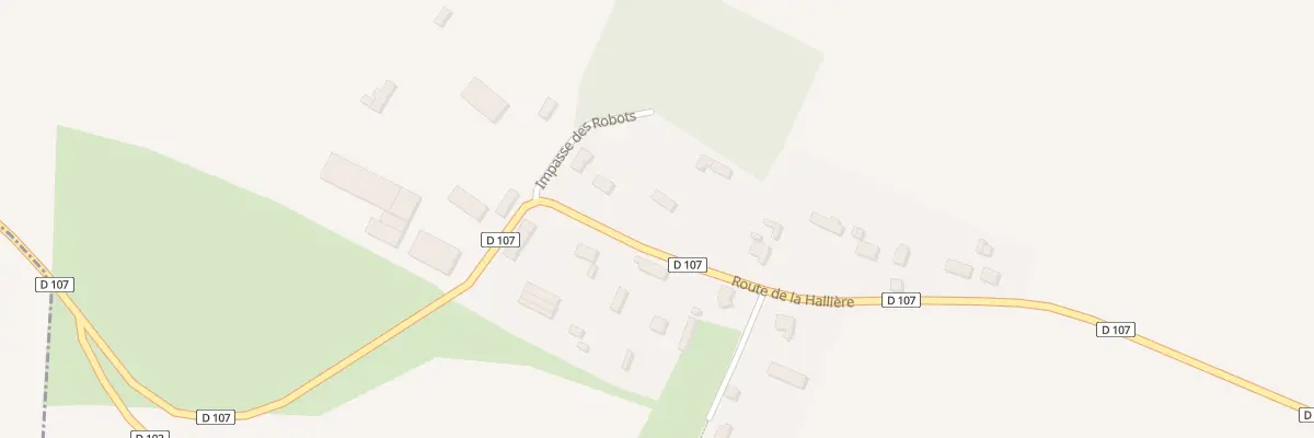 Plan du 38 Rte de la Halliere à Bretteville-Saint-Laurent