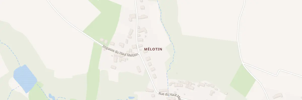 Plan du 32A Melotin à Reugny