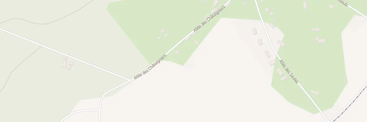 Plan du 9 All des Chataigniers à Pullay