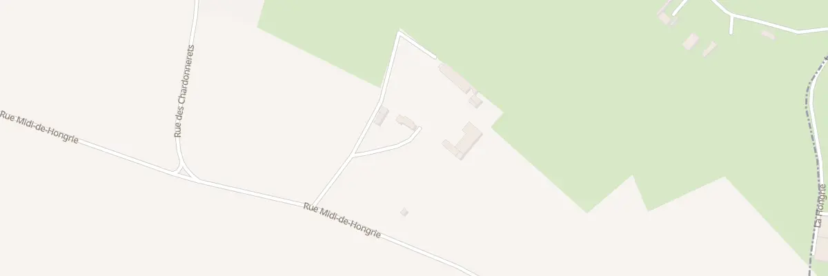 Plan du 135 Au Midi du Hameau de Hongr à Motteville