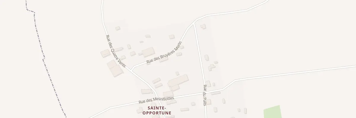 Plan du 4 Rue des Bruyeres Morin au Plessis-Sainte-Opportune
