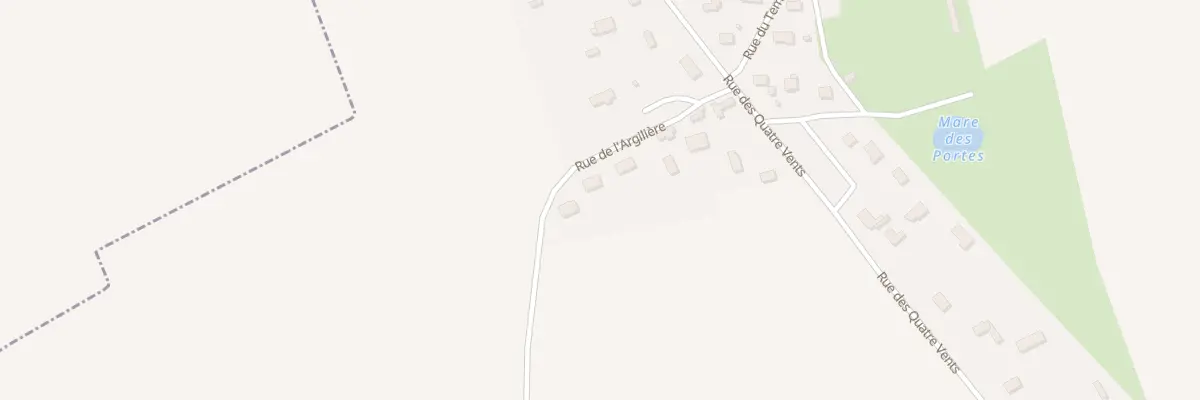 Plan du 9003F Rue de l’Argiliere au Plessis-Sainte-Opportune