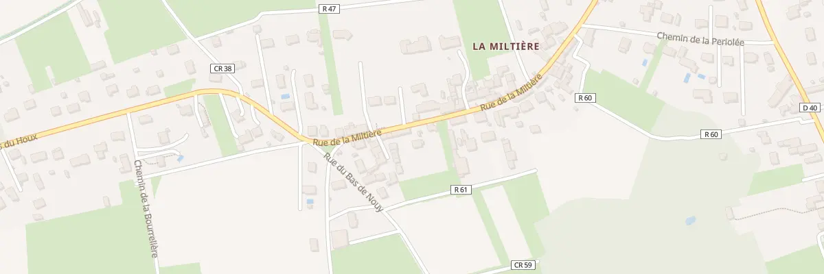 Plan du 12 Rue de la Miltière à Montlouis-sur-Loire