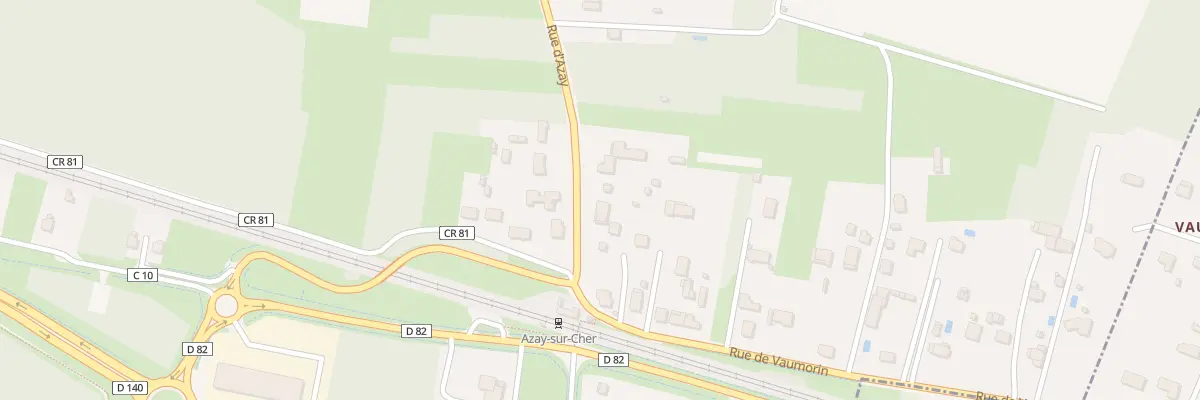 Plan du 121 Rue d’Azay à Montlouis-sur-Loire