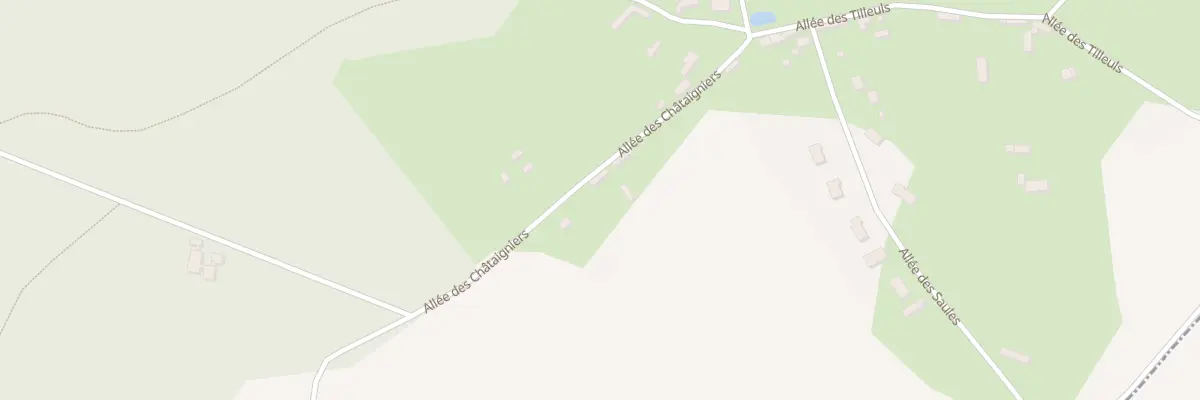 Plan du 7 All des Chataigniers à Pullay