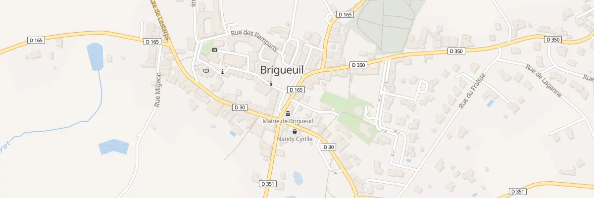 Plan du 3 Pl de la Liberte à Brigueuil