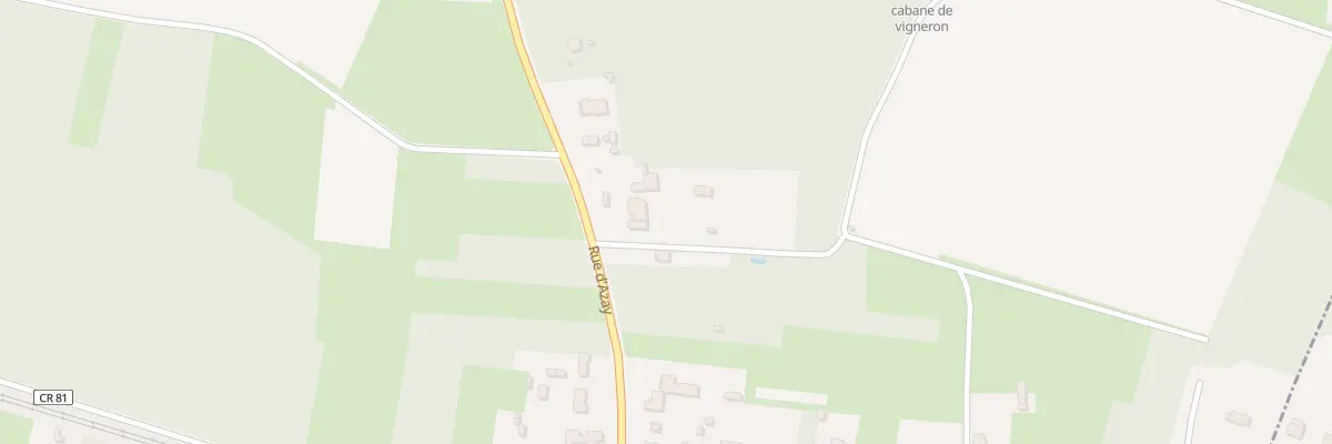 Plan du 109 Rue d’Azay à Montlouis-sur-Loire