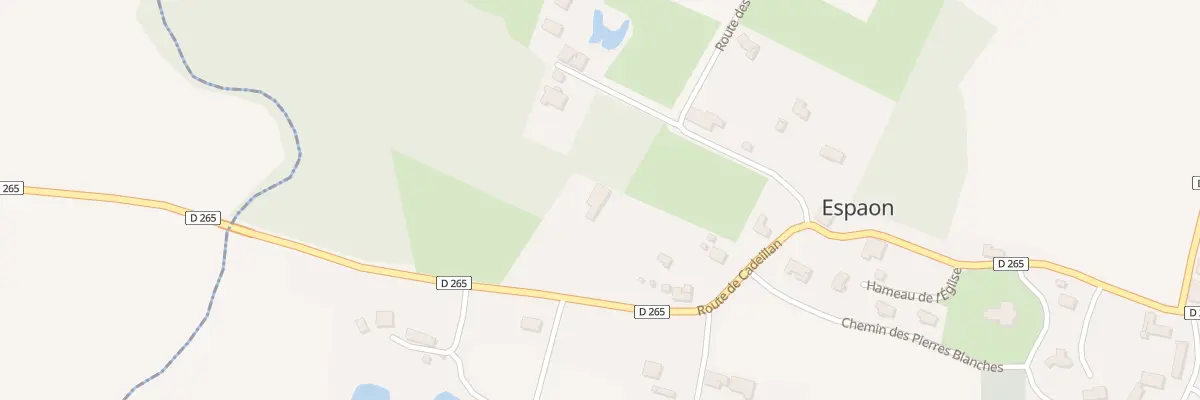 Plan du 5048 La Gare à Espaon