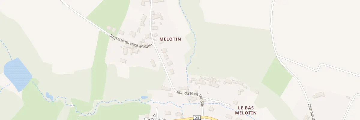 Plan du 34A Melotin à Reugny