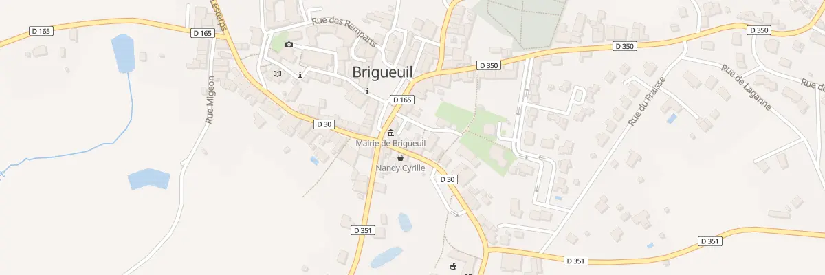 Plan du 3 Rue Francois Deguercy à Brigueuil