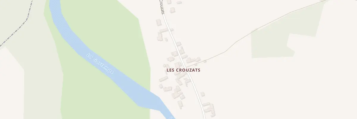 Plan du 19 Les Crouzats à Nalliers