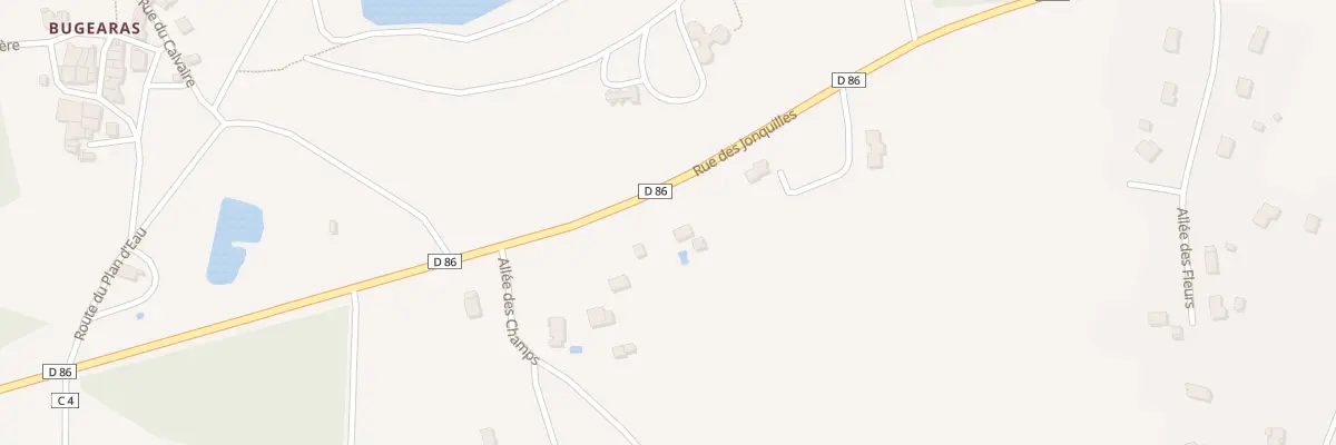 Plan du 27 Rue des Jonquilles à Chaillac-sur-Vienne