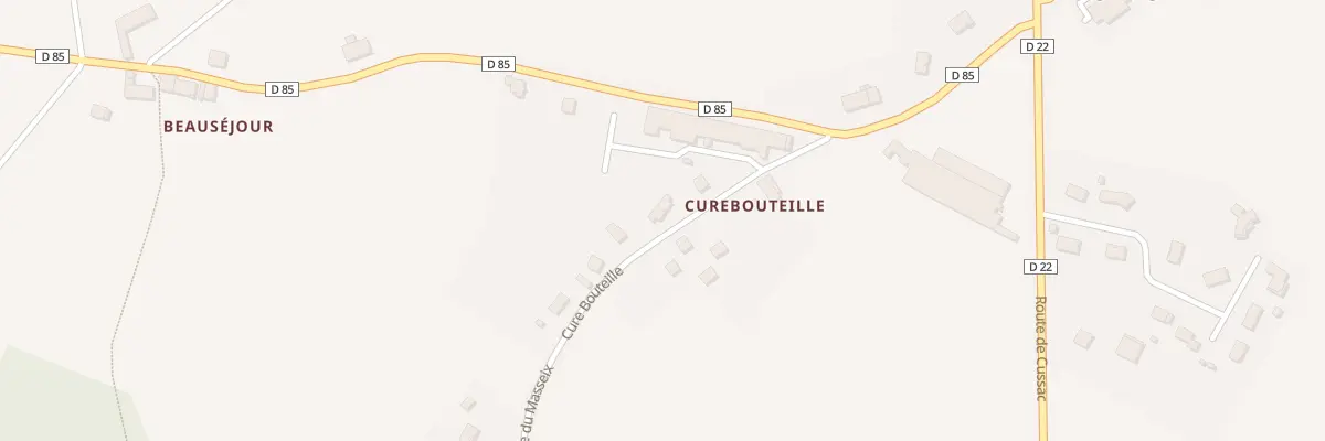 Plan du 120 Rue de Curebouteille à Oradour-sur-Vayres