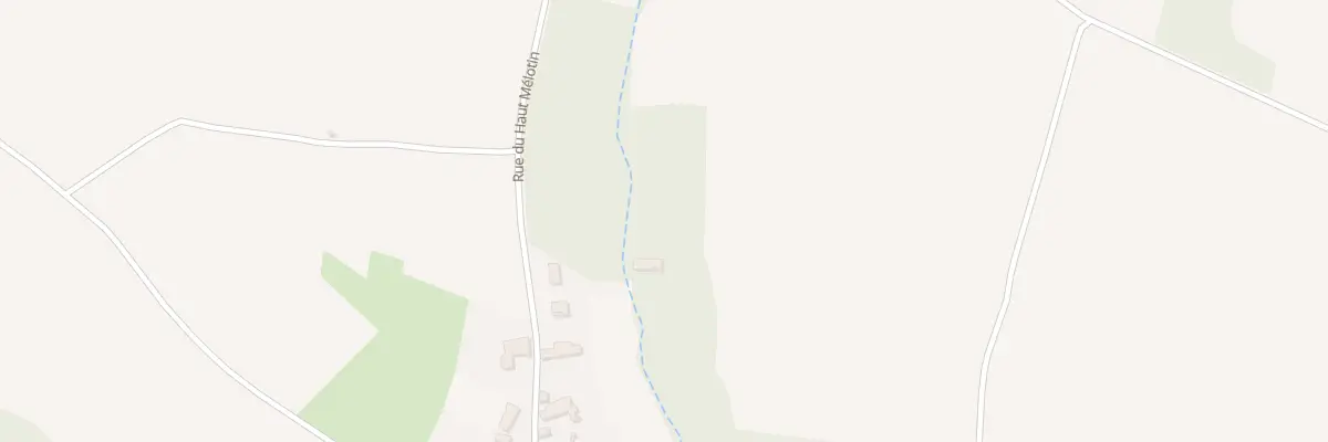 Plan du 36 Rue du Haut Melotin à Reugny