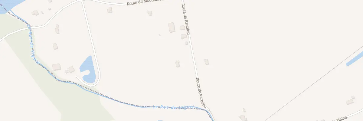 Plan du 2597A Rte de Partalou à Trémons