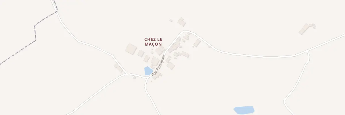 Plan du 9 Rue Principale - chez le Macon à Lathus-Saint-Rémy