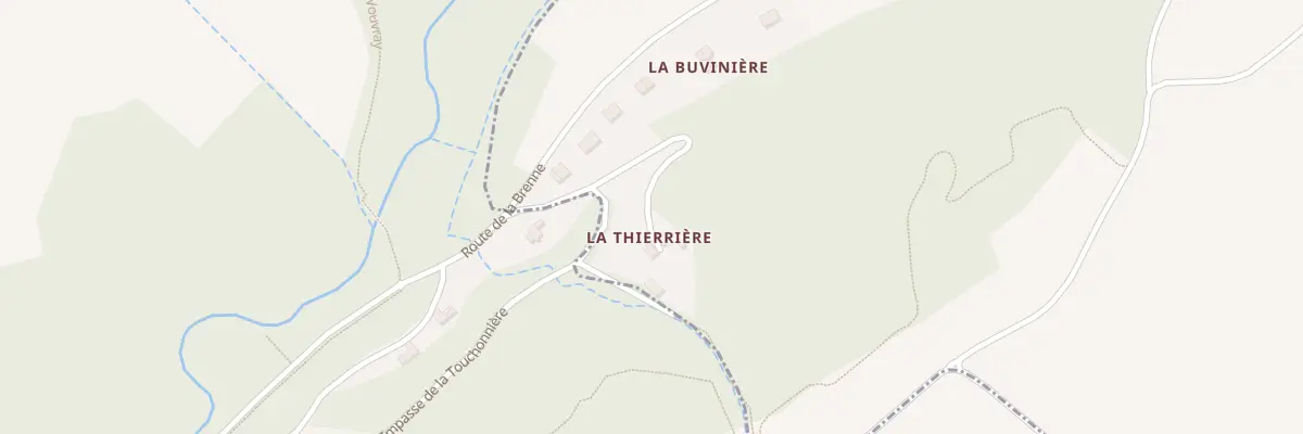 Plan du 187 La Thierriere à Chançay