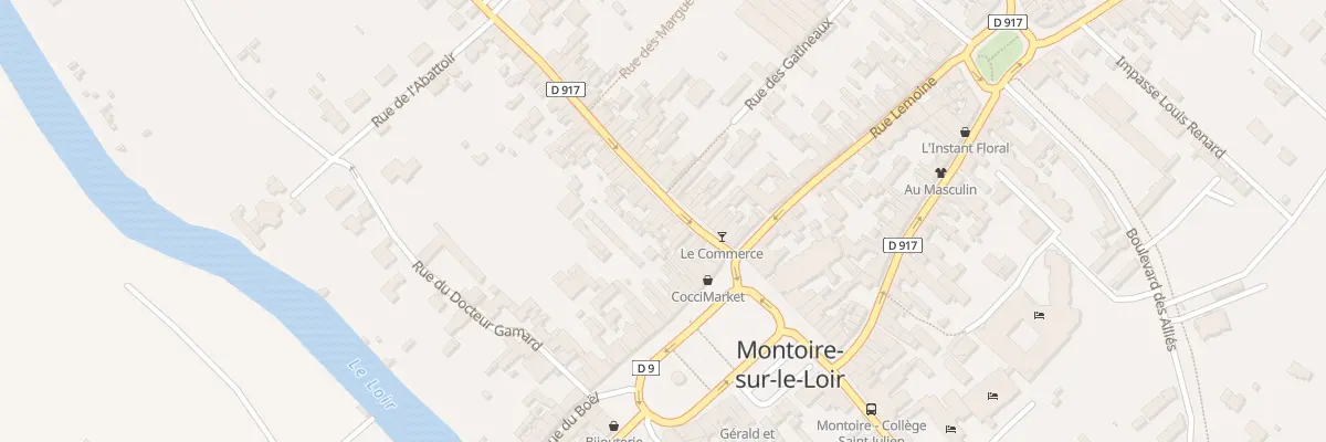 Plan du 17 Rue Saint-jacques à Montoire-sur-le-Loir