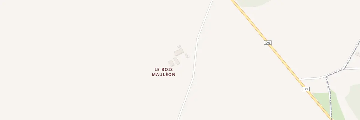 Plan du 97 Le Bois Mauleon à Saint-Martin-des-Bois