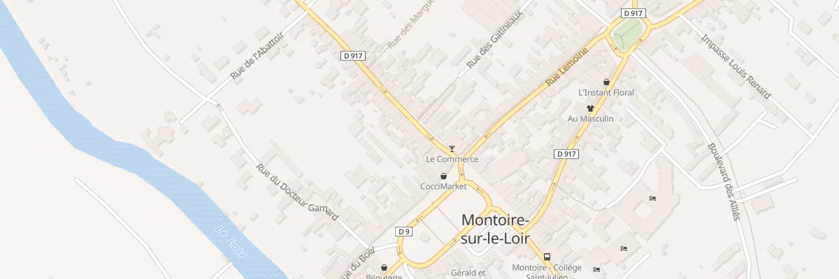 Plan du 15 Rue Saint-jacques à Montoire-sur-le-Loir