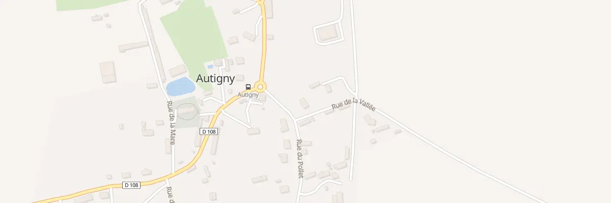 Plan du 11 Rue du Pollet à Autigny