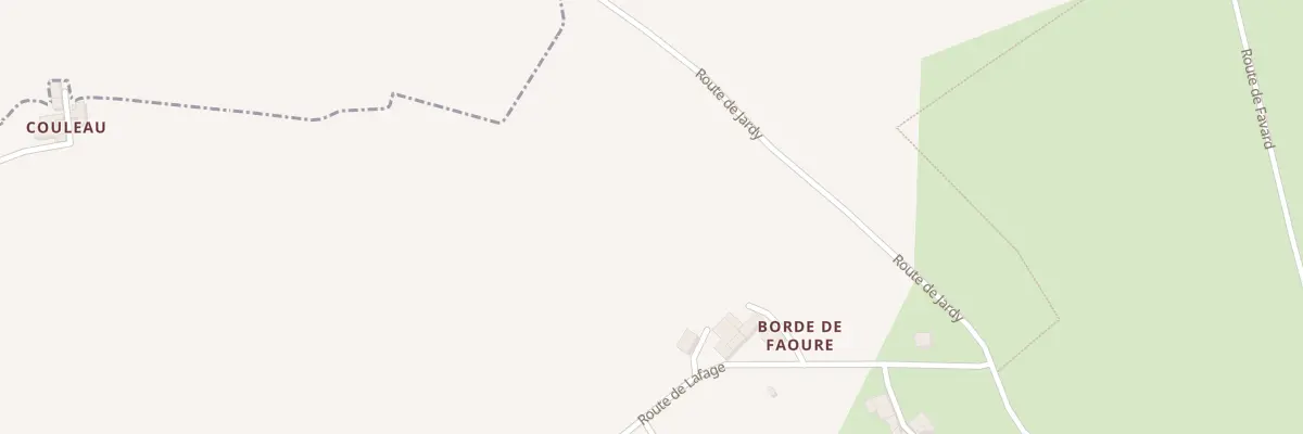 Plan du 172 Rte de Lafage à Trentels