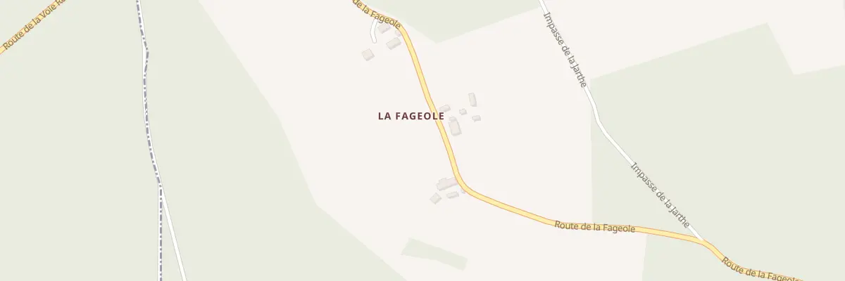 Plan du 587 Rte de la Fageole à Saint-Félix-de-Reillac-et-Mortemart