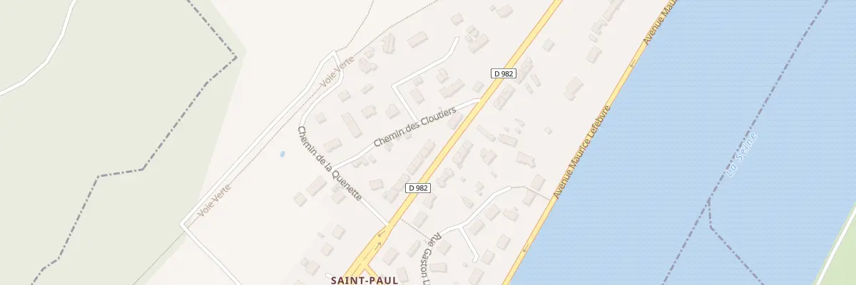 Plan du 482 Rte du Havre à Duclair