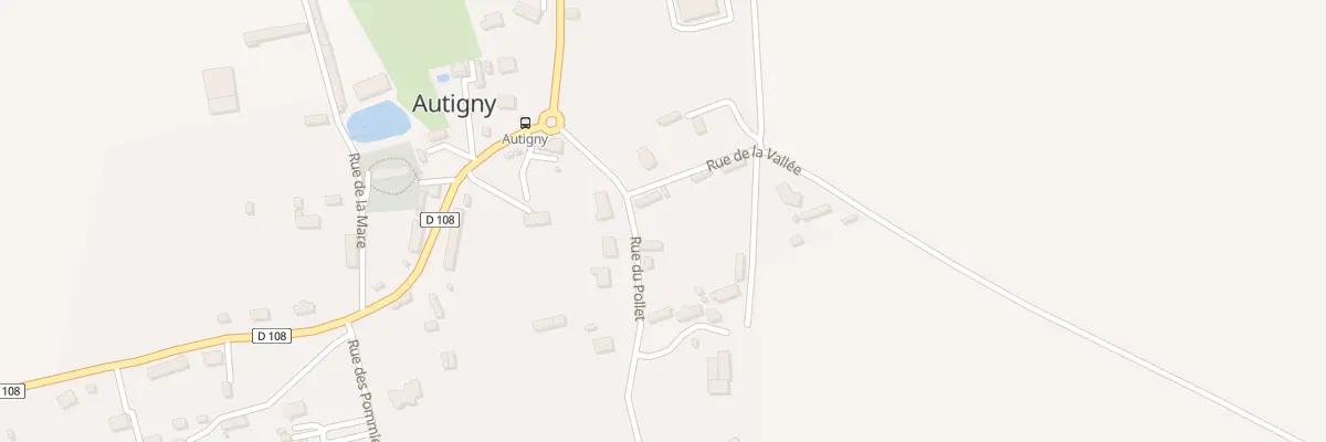 Plan du 49 Rue du Pollet à Autigny