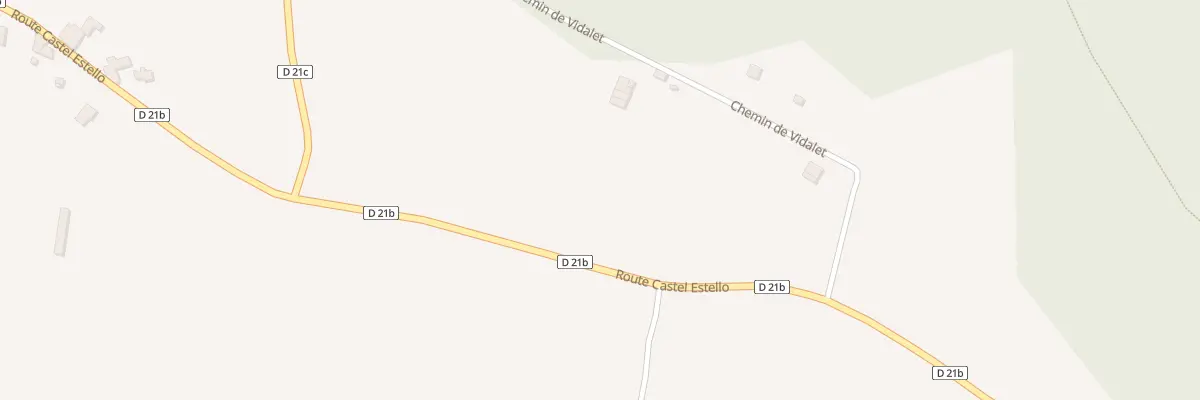 Plan du 3 Chem Vidalet à Montespan