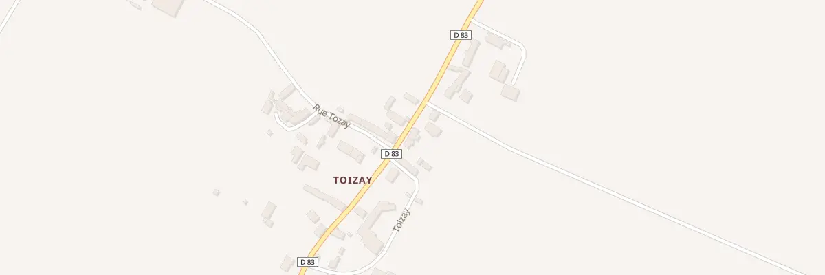 Plan du 16 Toizay à Courçay