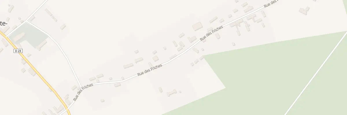 Plan du 33 Rue des Sept Mares au Lesme