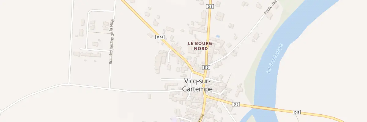 Plan du 3 Rte de Pleumartin à Vicq-sur-Gartempe