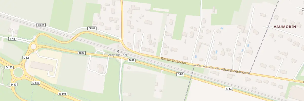 Plan du 5 Rue de Vaumorin à Montlouis-sur-Loire