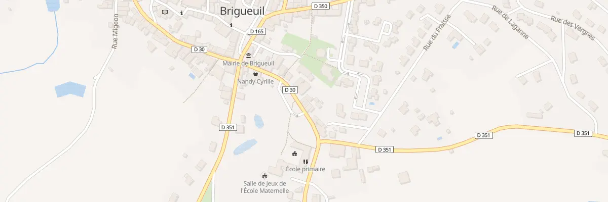 Plan du 13 Rue Francois Deguercy à Brigueuil