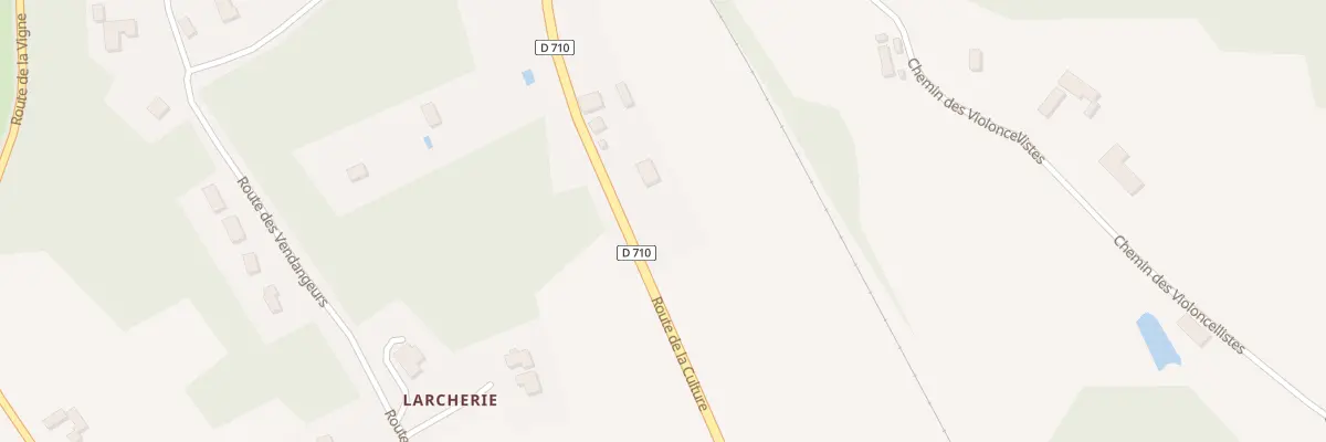 Plan du 1625 Rte de la Culture à La Douze