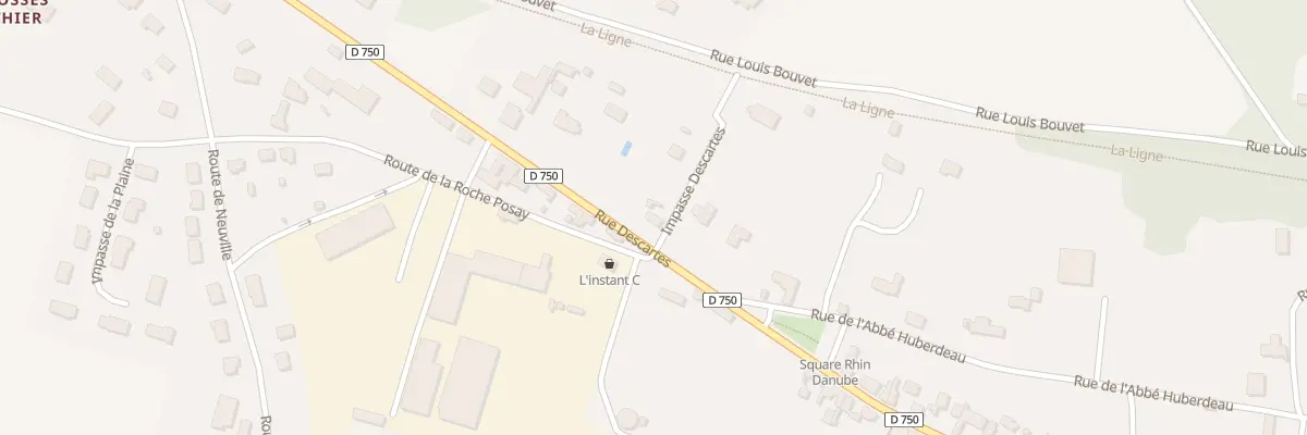 Plan du 80 Rue Descartes à Yzeures-sur-Creuse
