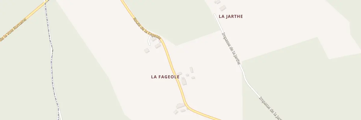 Plan du 159 La Fageole à Saint-Félix-de-Reillac-et-Mortemart