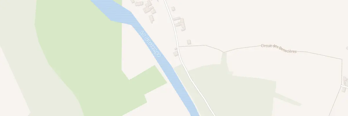 Plan du 1 Les Crouzats à Nalliers