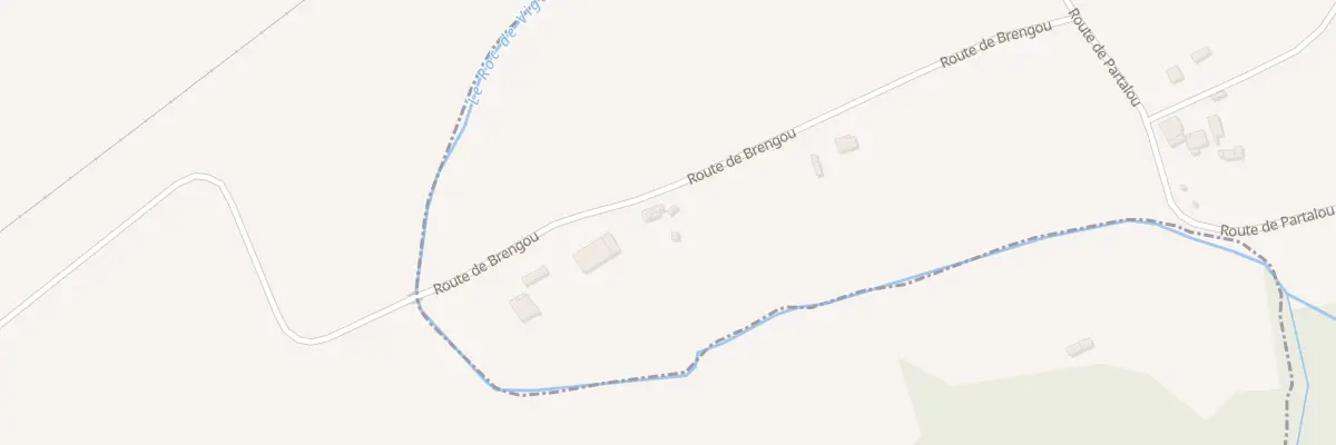 Plan du 335 Rte de Brengou à Trémons