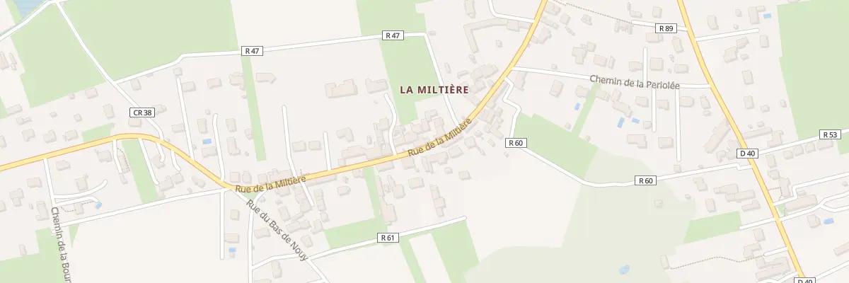 Plan du 19 Rue de la Miltière à Montlouis-sur-Loire