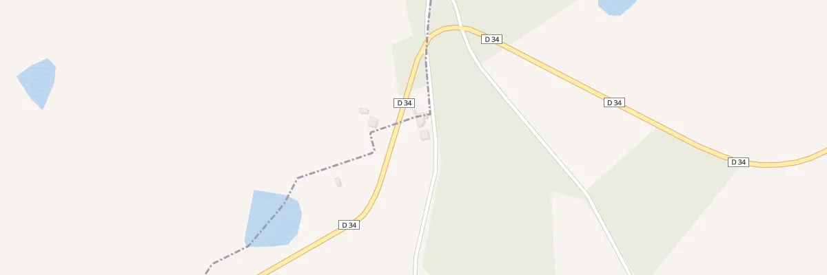 Plan du 1215 Rte des Brégères à Oradour-sur-Vayres