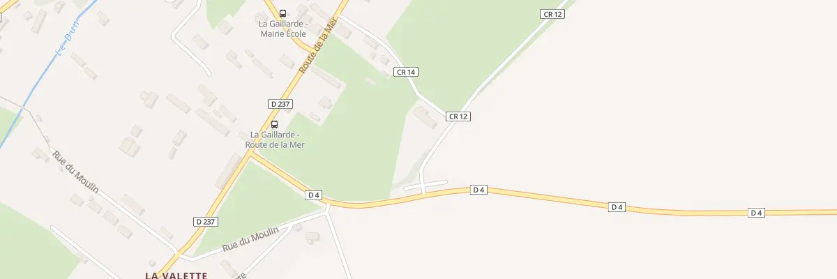Plan du 1 Rue du Potay à La Gaillarde