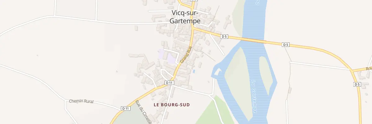 Plan du 15 Rue Grand Rue à Vicq-sur-Gartempe