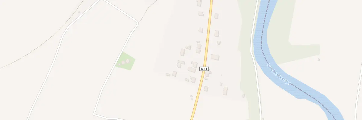 Plan du 9 Rue de la Vigne aux Moines à Antigny