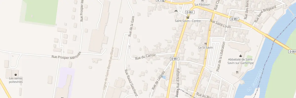 Plan du 18 Rue du Carroir à Saint-Savin