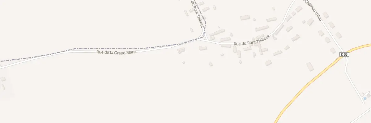 Plan du 1216 Rue de la Grand Mare à Verneuil d’Avre et d’Iton