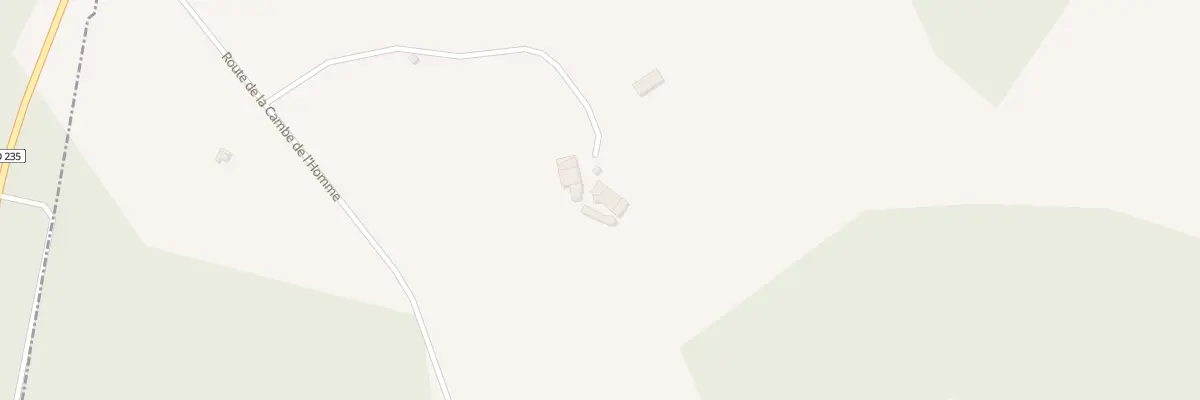 Plan du 4844 Rte de la Cambe de l’homme à Gavaudun